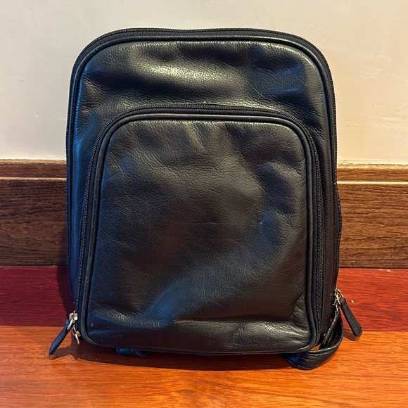 Osgoode Marley Feel the Difference Leather Backpack - Picture 1 of 9